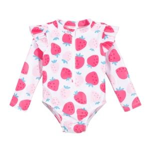Baby & Toddler Girls Summer Blossom Rash Guard